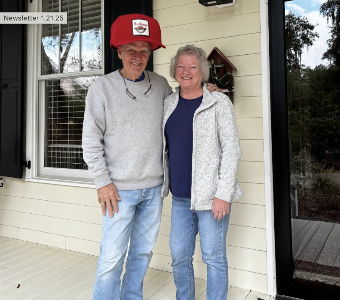 Redcap January customers of the month John and Diane Fisk